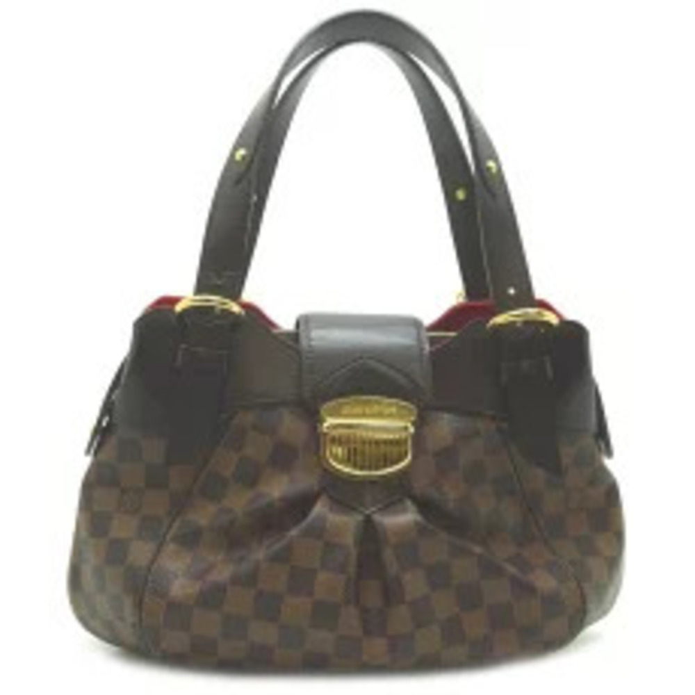 Louis Vuitton Sistina Shoulder Bag Damier Ebene Brown